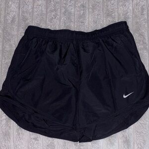 NWOT Nike Women’s Black Athletic Running Shorts with Reflective Swoosh